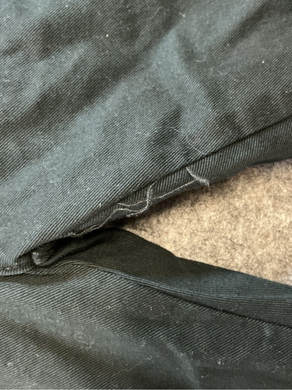 ROLLA'S Black Cuffed Chino Pants Size 30 - Picture 6 of 6